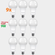 Bộ 9 Bóng đèn LED Bulb Điện Quang Rạng Đông 9W E27 ChipLed