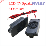 MVIBP 1 Pair LCD Monitor/TV Speaker Horn 8 Ohm 3W Audio Portable Speakers 3070 Box 70*30*16mm OIVYB
