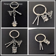[FF] Drum  Music Lovers Ro Bapa Pendant Band Kit Drum Keychain Bapa Keychain [TH]