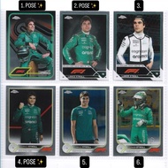 F1 Topps Chrome Card - Lance Stroll (Aston Martin F1)