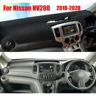 For Nissan NV200 Manual EVALIA M20 2010 2011 2012 2013 2014 2015 2016 2020 Accessories Car Dashboard Cover Dash Mat Anti-slip Anti-Dirt Proof Dashmat Pad