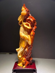 壽山石硃砂高山石 老物件 高端精品壽山石 壽山石 田黃 山奇藝術