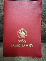 1969年香港Dairy Farm 牛奶公司日曆記事簿，全新未用
