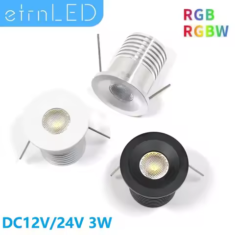 etrnLED Suana Led Water Resist 12V 24V Mini Spot Light Outside Recessed Ceiling Spotlight RGB RGBW D