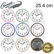100% ORIGINAL Crocodile Quiet Sweep Analogue Wall Clock (Jam Dinding) CWF8170 CWG8170 CW8170