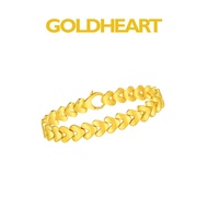 Goldheart Heart-Ensemble 916 Gold Bracelet