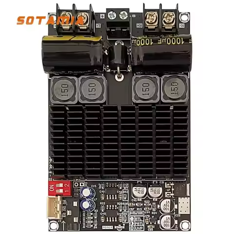 SOTAMIA 200W PBTL Mono Sound Amplifier TPA3221 Audio Power Amplifier 2.0 Stereo Amplify 100Wx2 Class