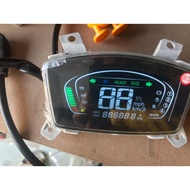 Vespa electric vehicle clock with square light and square face 48v-72v