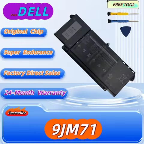 9JM71 For Dell Laptop Battery Latitude 13 5320 14 7320 14 7420 14 7520 Series 1PP63 HDGJ8 4M1JN MHR4