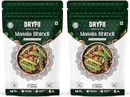 Dryfii Ready-to-Eat Instant Masala Bhindi | Pure Veg | Freeze Dried | Rehydrated Weight 360 g