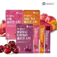 Special price! Mippeum Life Health Collagen Pomegranate, ABC Juice, Tart Cherry Jelly Stick 3 types 1 pack (20g)