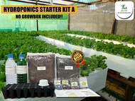 HYDROPONICS STARTER KIT A - NO GROWBOX INCLUDED/FOR DIY HYDROPONICS/FOR BEGINNERS ONLY