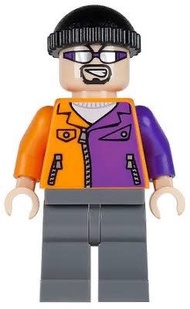 Lego 6864 two face minifigure