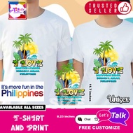 I LOVE Banyugan Beach, Boracay, Aklan, Philippines T-SHIRT DESIGN BEST FOR AND SOUVENIRS