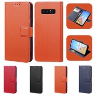 For Samsung Galaxy Note 8 Note8 SM-N950F 6.3" Leather Case Skin Feel Filp Bracket Wallet Cover Case