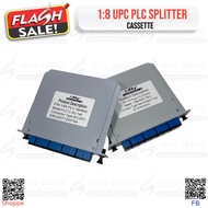 1:8 UPC PLC SPLITTER CASSETE TYPE SC INSERTION / SC UPC FIBER OPTIC PLC SPLITTER
