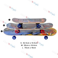 Cartoon Character Kick Scooters Skateboard for Kids Teenager and Adult Scooters with Four Wheels