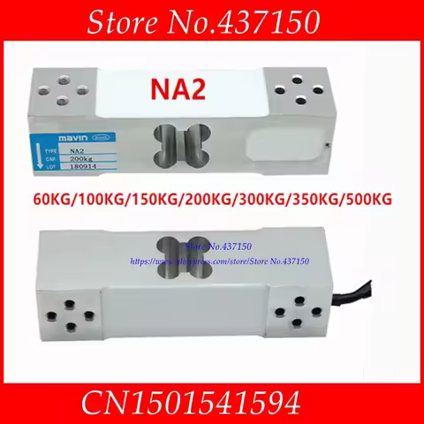 NA2 Weighing Sensor Load Cells Electronic Scale Sensor 60KG 100KG 150KG 200KG 350KG 500KG
