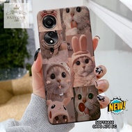 HP Oppo A78 5G Case - Oppo A78 5G casing - Aesthetic case Motif - Cellphone protector - Oppo - Oppo 