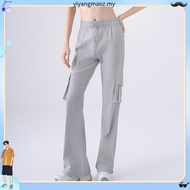 Eyouth 10165 Women Straight-Leg Drawstring Cargo Pants