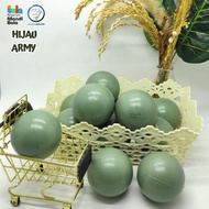 HIJAU Children's Bath Toy Premium Plastic Ball SNI Ball Army Green Color Per 1 Ball 6.5cm