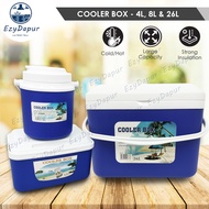 EZYD 4L/8L/26L Cooler Box Ice Box Ice Bucket Picnic Box Cooler Box Ice Box Ice Bucket Picnic Box Kot