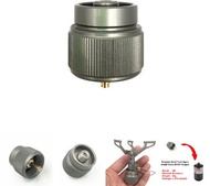 New Outdoor Camping Stove Convert Cylinder LPG Canister Adapter 1lb Propane Small Gas Tank