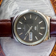 Jam tangan Seiko 5 caliber 6309 dial coklat unik jam vintage bekas not mido titus