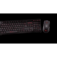 HIJAU ➭ Alcatroz Xplorer Air 1000 (Mouse + Wireless Keyboard Set) - Light Green ♨