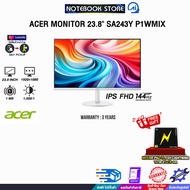 [ผ่อน 0% 3 ด.]ACER MONITOR 23.8" SA243Y P1WMIX (IPS FHD 144Hz)/ประกัน 3 Years