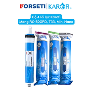 Bộ lõi lọc nước Karofi gồm màng RO và bộ chức năng Karofi dùng cho máy lọc nước Karofi - Hàng chính