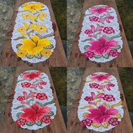 Taplak Meja OVAL Minimalis Modern Atau Taplak Meja Ruang Tamu Karakter | Table Runner Homemade | Tap