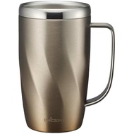 DOSHISHA beer mug, 450ml gold, cold storage ON ZONE