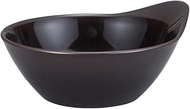 Miyamoto Sangyo Small Bowl, Kurodan, 15.2 fl oz (450 ml), Easy to Grip, Clean Coated