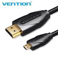 Vention Micro HDMI to HDMI Cable 1080P 3D HDMI Cable for Camera Tablet HDTV PC