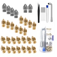 MK8 Nozel 3D Printer Extruder Brass Nozzle Set 42pcs