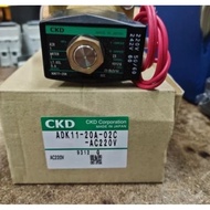 SOLENOID VALVE WATER CKD 3/4" ADK11-20A-02C AC220V ORIGINAL