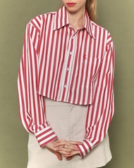 Before Sunset - Tart Shirt Crop Top เสื้อเชิ้ตทรง oversized