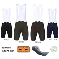 MONTON PRO WOMEN CYCLING BIB SHORTS ELASTIC INTERFACE PADDING - SPEEDA