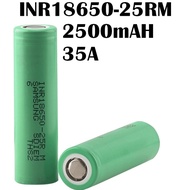 Samsung INR 18650 25RM 2500mAh 35A Li-ion Battery High Capacity Rechargeable 18650 Batteries for E&E