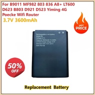 3.7V 3600mAh Digital Battery 4G For B9011 MF982 803 836 A8+ LT600 D623 B803 D921 D523 Yiming 4G Poec