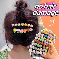 Cartoon style fringe hair comb anti slip clip for girls bangs fixer side hair accessories for women