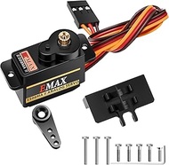 RC Servo Steering SCX24 Axial Servo Upgrade with Servo Mount Bracket and Arm for RC Car Boat Model P