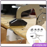 [PrettyiaMY] Fret Press Tool For Guitar and Bass With fret press insert Electric Guitar Repair Tool 
