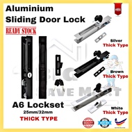 Sliding Door Lock With Key/A6 Lock/25mm/32mm/Thicken Lock
