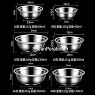 STAINLESS STEEL BOWL UK 16/ UK 20/ UK 24 /UK 26 /UK 28