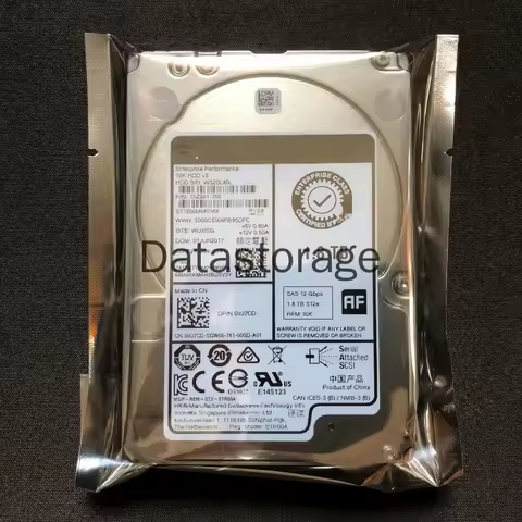 HDD For DELL R710 R720 R730 Server HDD 1.8T 1.8TB 10K SAS 2.5 12Gb