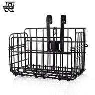 ST/🏅ROGTYOBicycle Basket Folding Bold Front Hanging Basket Mountain Bike Rear Basket Bike Basket Bicycle Vegetables Bask