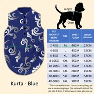 READY STOCK Pet Kurta for 2025 Deepavali Diwali - Big Dog Cat Clothes Shirt Baju Kucing Jantan