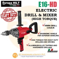 Europa HILT E16-HD E16HD Electric Drill & Mixer (High Torque)